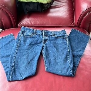 Calvin Klein Blue Straight Leg Jeans